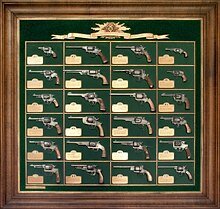 Коллекция револьверов