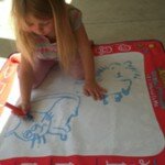 Подарок для детей - коврик для рисования водой 2