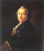 Сумароков Александр Петрович, русский поэт, драматург, назначенный в 1756г. первым директором Российского театра в Петербурге